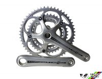 2013 Athena 11 Triple PowerTorque Crankset - Silver