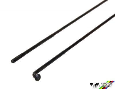 Wheelsmith 14G DB Black Bag of 50