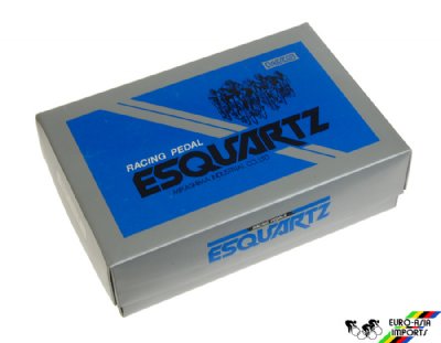 MKS Esquartz Pedals with Toe Clips