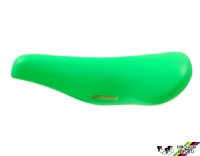 Kashimax KX2A Padded Smooth Neon Green Saddle 