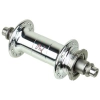 Phil Wood Fixed/Fixed Low Flange Silver Track Hub REAR