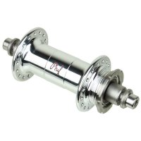 Phil Wood Fixed/Free Low Flange Silver Track Hub REAR