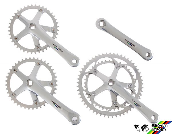 diepgaand Ontdooien, ontdooien, vorst ontdooien Snel Shimano 600 Ultegra FC6400 Tandem Crankset